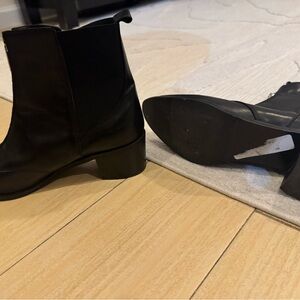 Charles David Black Ankle Booties